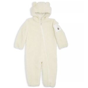 Moncler Unisex Teddy Baby Grow Coverall Size 1-3 mos